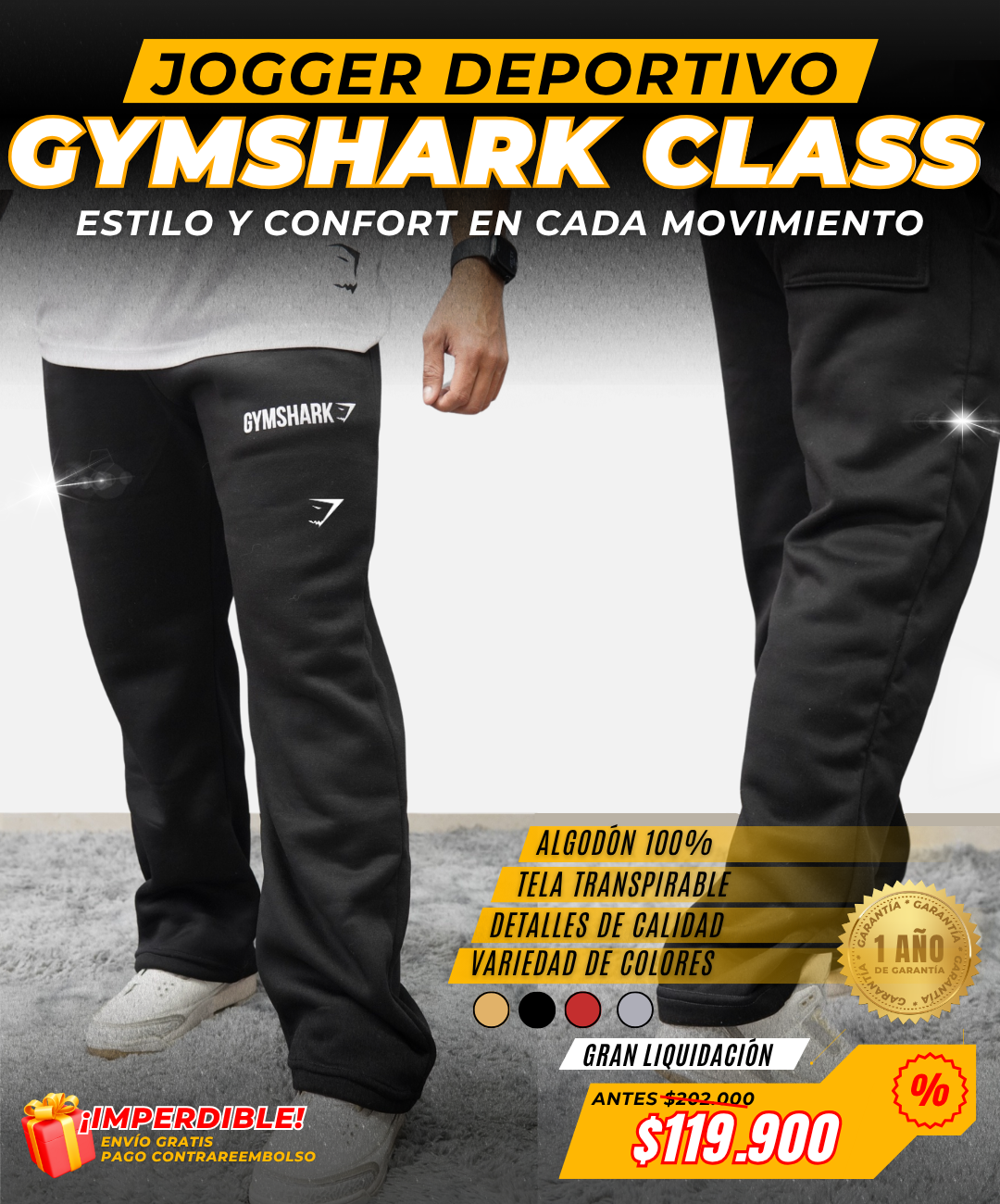 JOGGER DEPORTIVO GYMSHARK