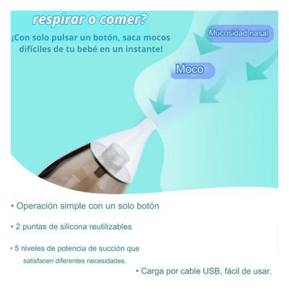 aspirador nasal para bebé