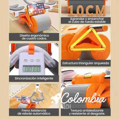 RUEDA ABDOMINAL REBOTE